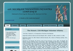 15th Michigan Infantry History