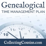 My Genealogy Time Management Plan