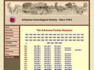 Arkansas Family Historian Archives