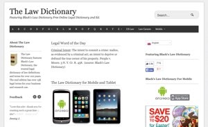 Black's Law Dictionary Online