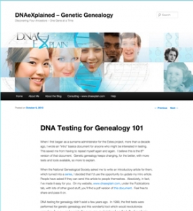 DNA Testing for Genealogy 101