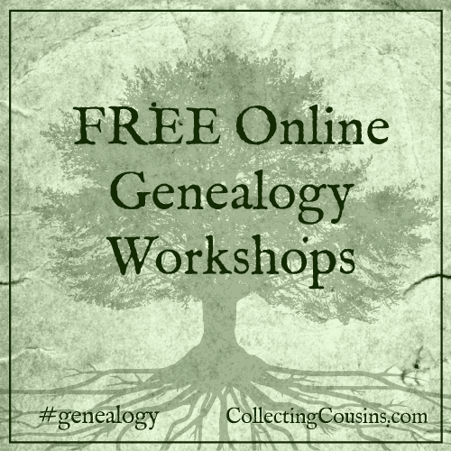 FREE Online Genealogy Workshops