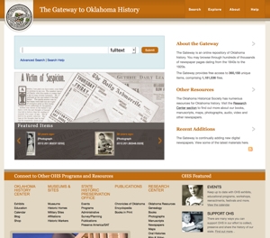 Gateway to Oklahoma History