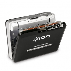 ION Tape Express Portable Analog To Digital Cassette Converter with Headphones