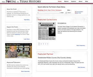 The Portal to Texas History