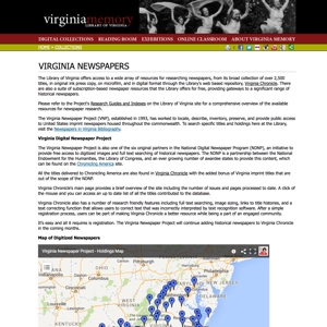 Virginia Newspaper Project